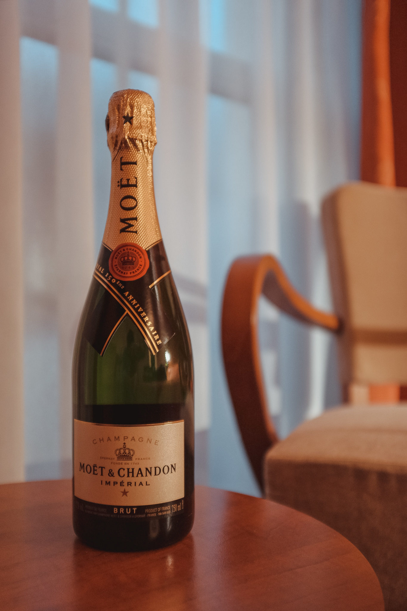 Bouteille de Champagne Moet & Chandon Épernay