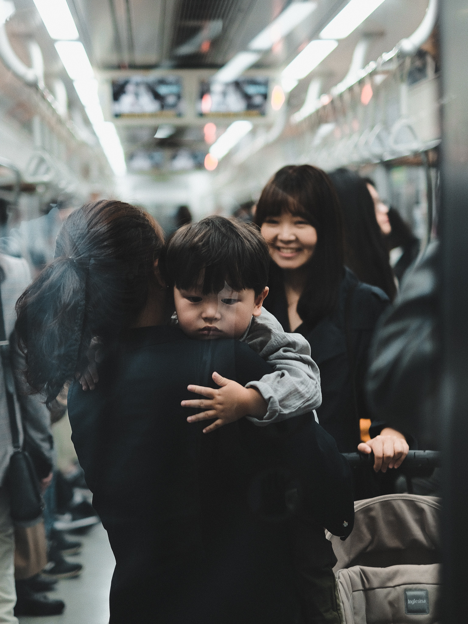 Photographie de Rue Seoul Metro Enfant